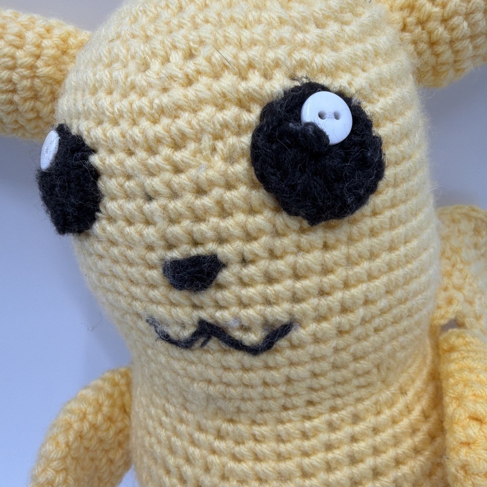 Handcrafted Cute Pikachu Pokemon Plush Crochet Amigurumi / Plushie 12" Handmade‎ - Picture 2 of 6